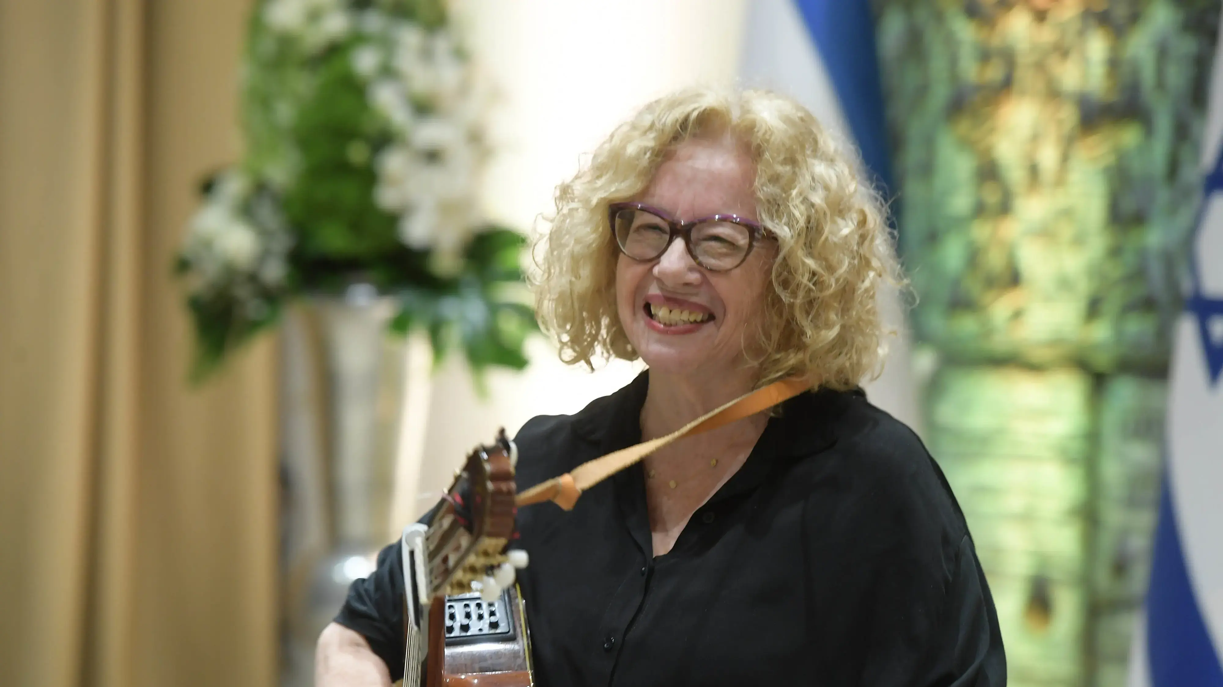 חוה אלברשטיין, משכן הנשיא, ירושלים, 20 בנובמבר 2018 חוה אלברשטיין, משכן הנשיא, ירושלים, 20 בנובמבר 2018