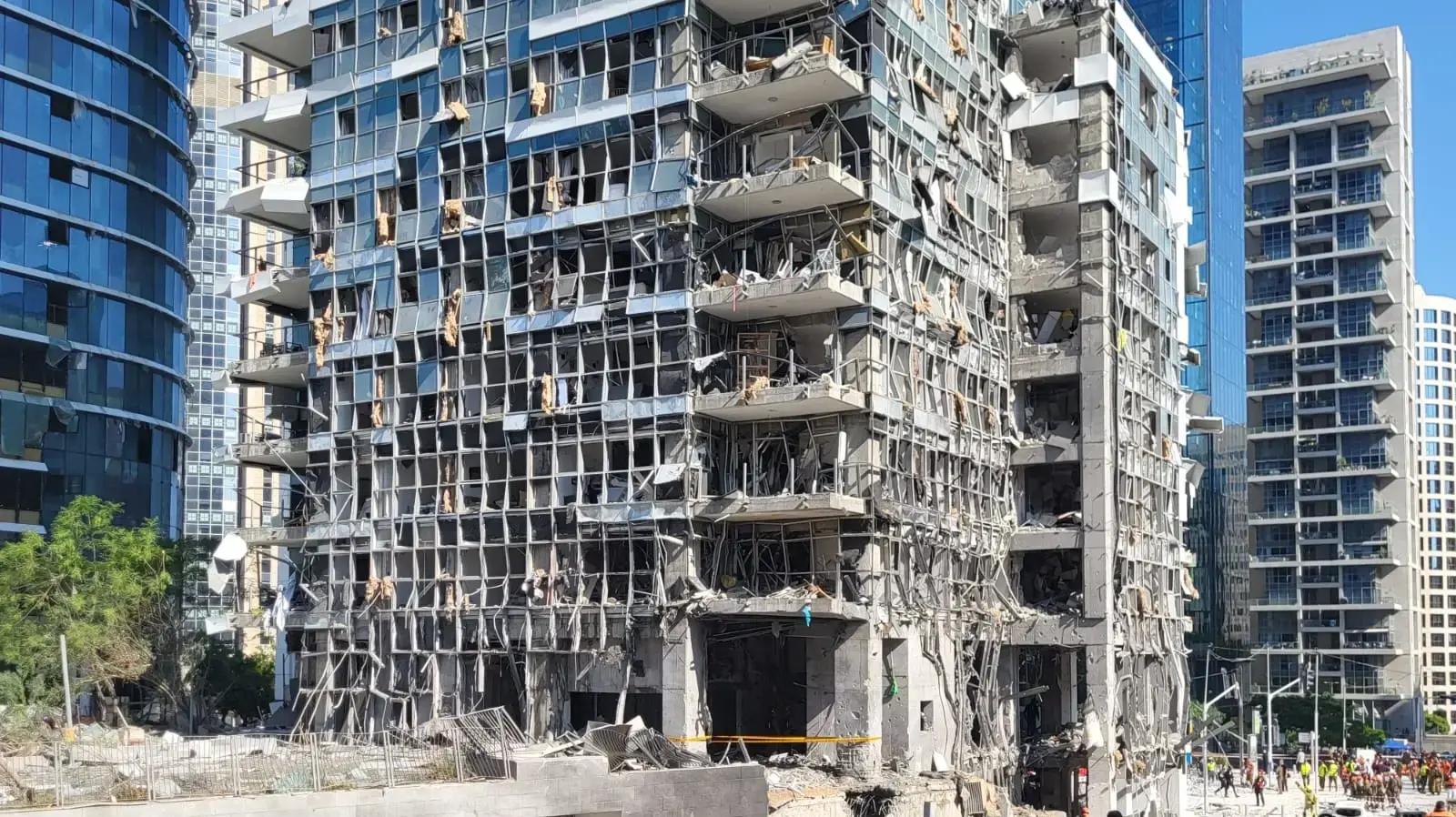 זירת נפילה טילים מאיראן, 19 ביוני 2025, רמת גן זירת נפילה טילים מאיראן, 19 ביוני 2025, רמת גן