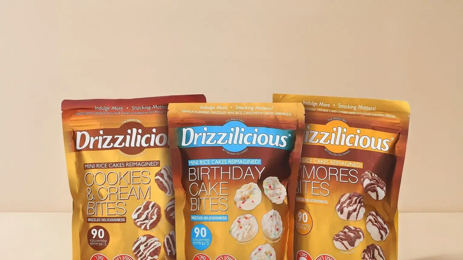 פריכיות Drizzilicious פריכיות Drizzilicious
