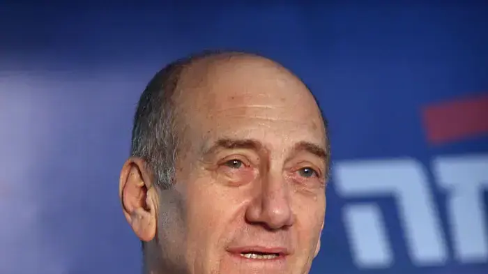 אהוד אולמרט בכנס תנועת קדימה אהוד אולמרט בכנס תנועת קדימה
