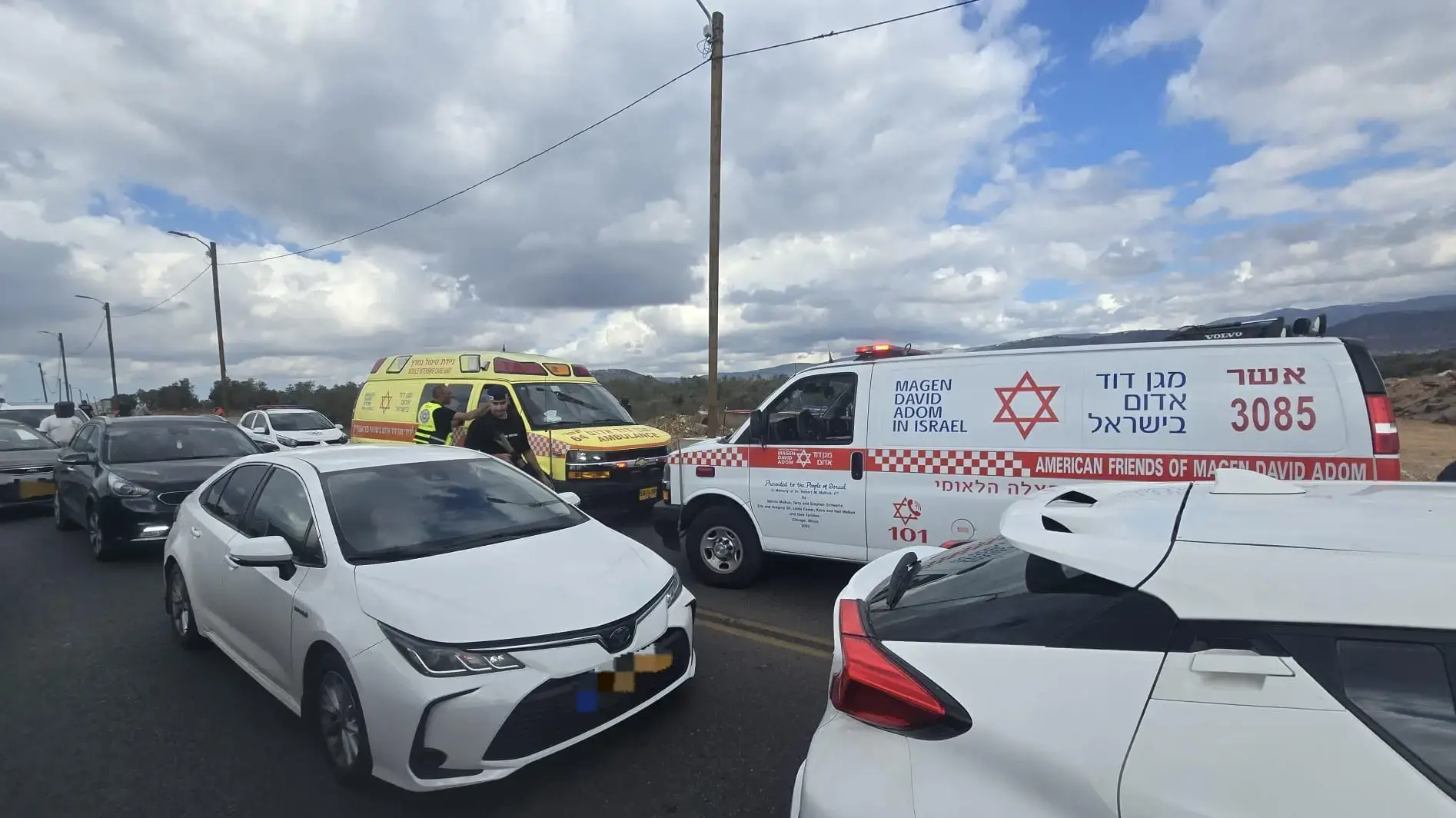זירת האירוע בעראבה, חשד לרצח, 12 באוקטובר 2025 זירת האירוע בעראבה, חשד לרצח, 12 באוקטובר 2025
