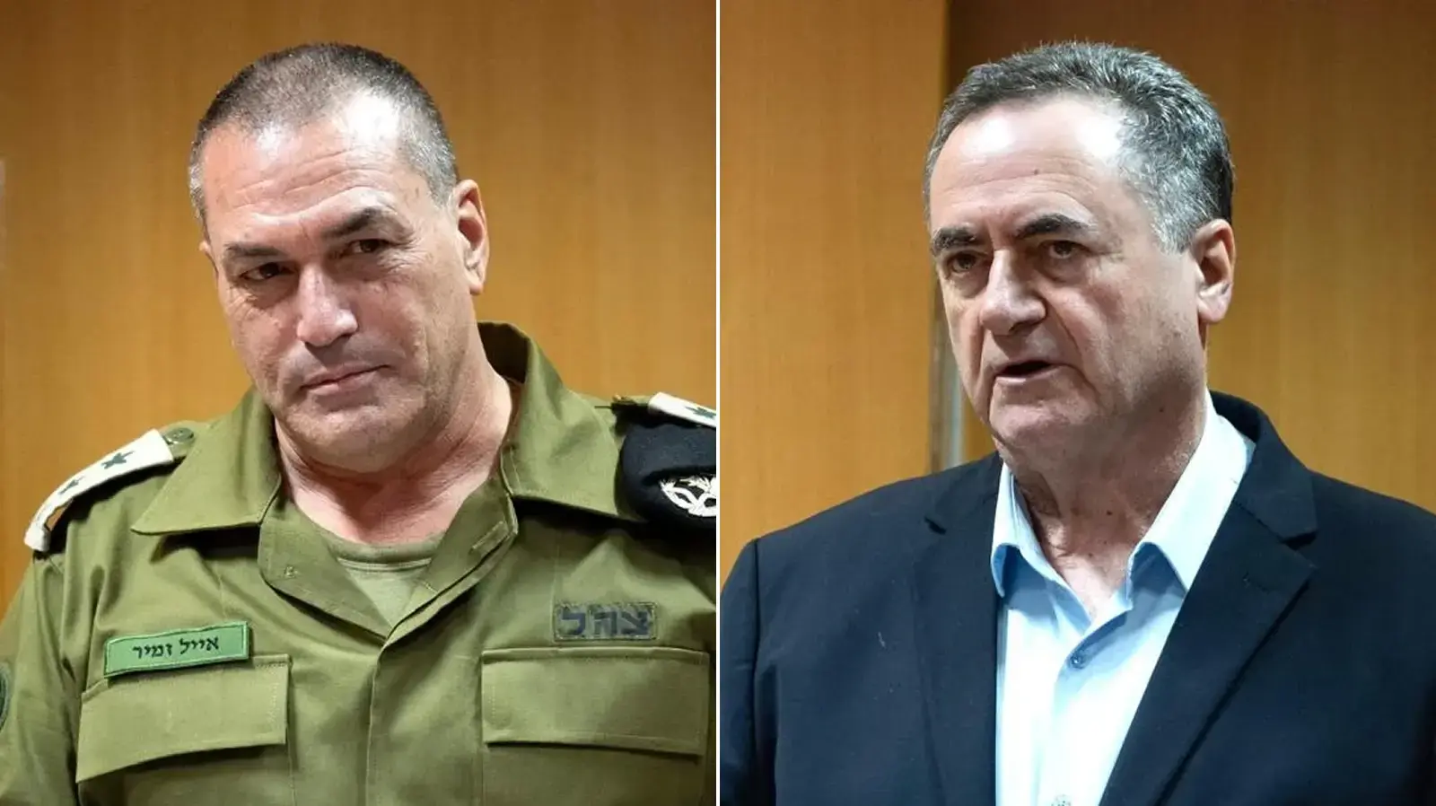 מפוצלת אייל זמיר וישראל כ"ץ מפוצלת אייל זמיר וישראל כ"ץ
