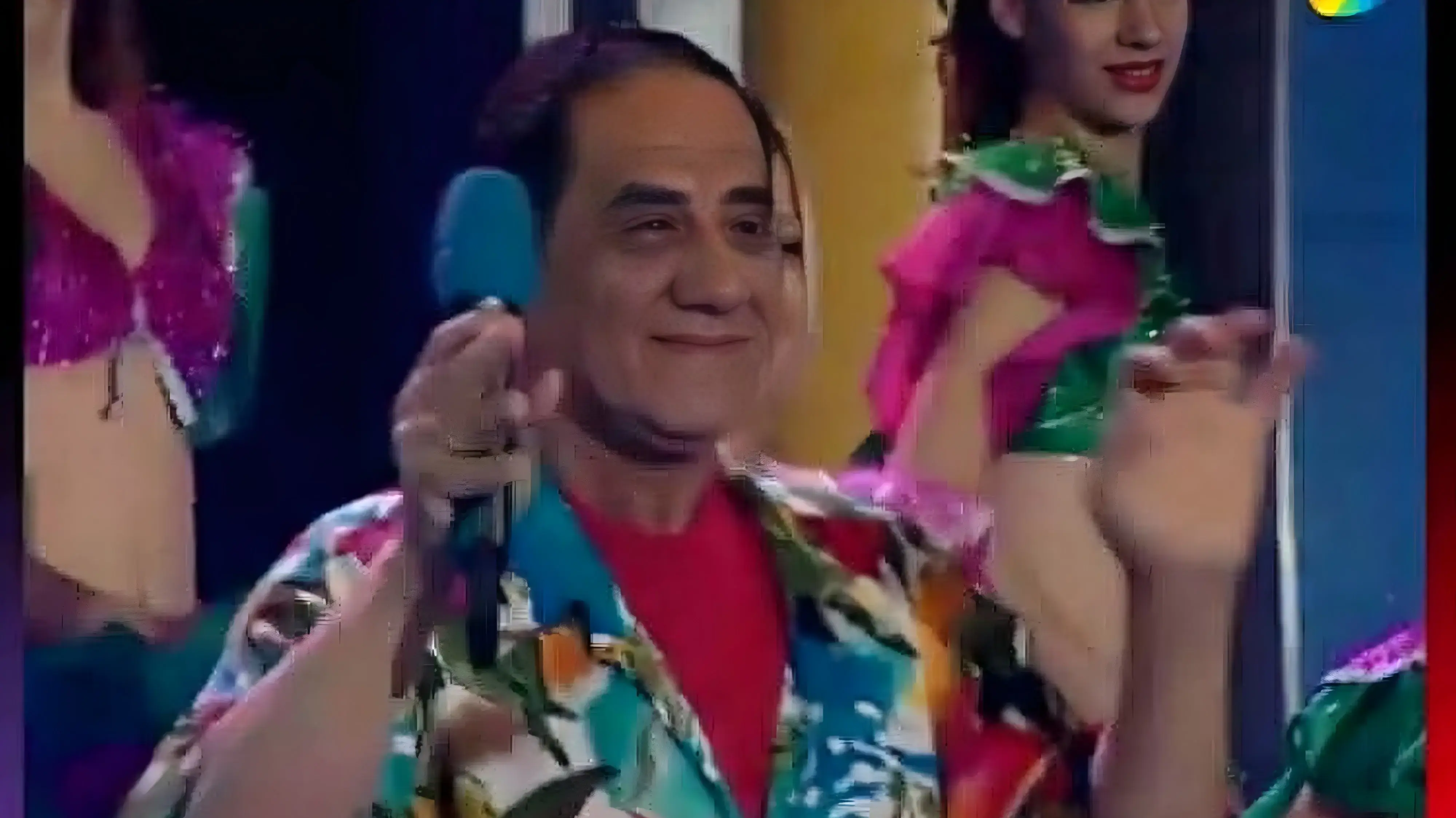 נחום אמבר בתוכנית "העולם המופלא", 1996 נחום אמבר בתוכנית "העולם המופלא", 1996