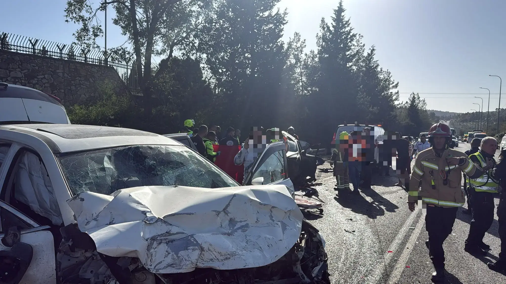 תאונת דרכים צומת יובלים תאונת דרכים צומת יובלים