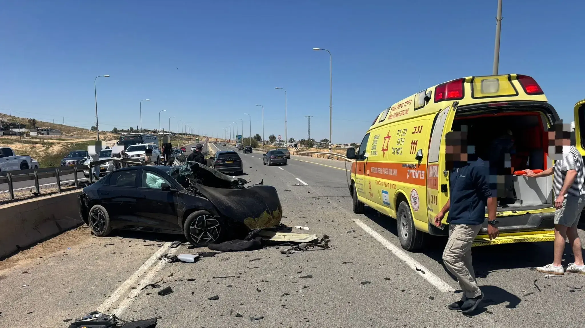 שני גברים כבני 30 נהרגו בתאונת דרכים סמוך לבאר שבע שני גברים כבני 30 נהרגו בתאונת דרכים סמוך לבאר שבע