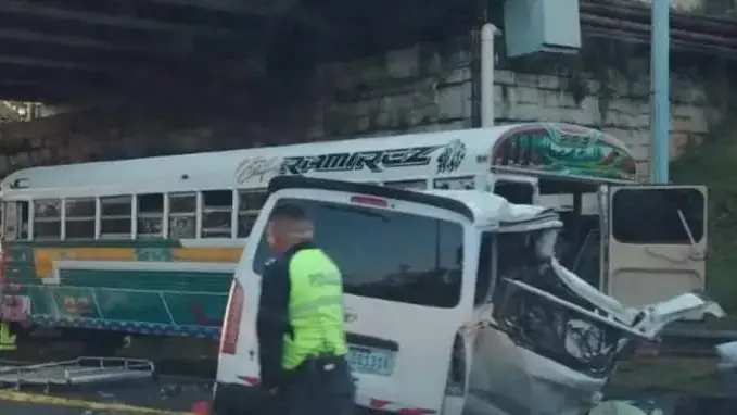 זירת התאונה בפנמה זירת התאונה בפנמה
