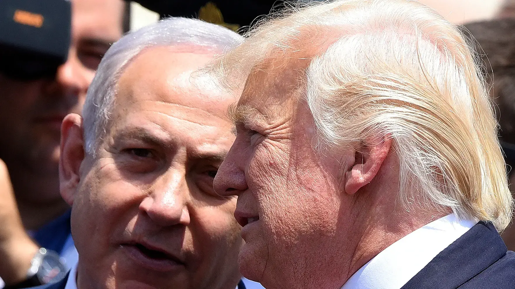 דונלד טראמפ, בנימין נתניהו, 22 במאי 2017 דונלד טראמפ, בנימין נתניהו, 22 במאי 2017