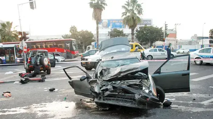 תאונת דרכים בתל אביב תאונת דרכים בתל אביב