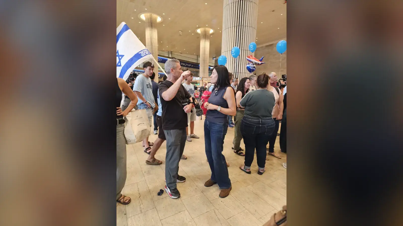 הגעת טיסת מטה ההייטק לנתב"ג הגעת טיסת מטה ההייטק לנתב"ג