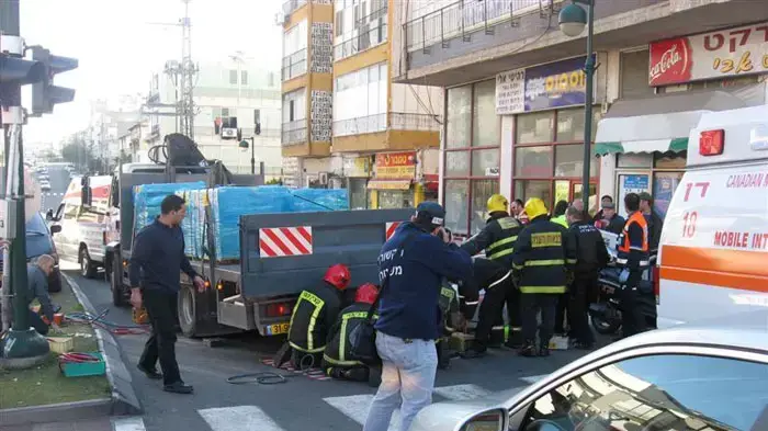 הולכת רגל נהרגה בתאונה ברמת גן הולכת רגל נהרגה בתאונה ברמת גן