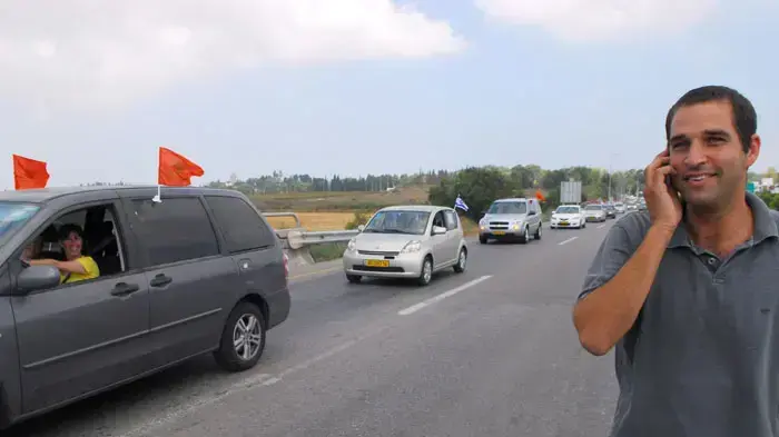 תמונות מהשיירה הקודמת לשדרות