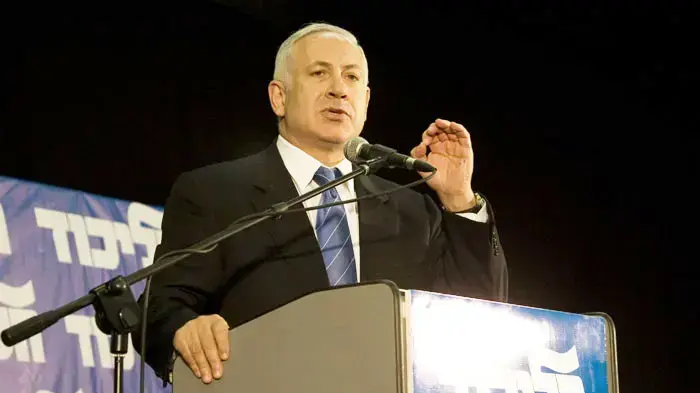 בנימין נתניהו בכנס הליכוד בנימין נתניהו בכנס הליכוד