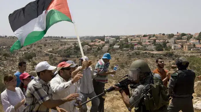 הפגנה בניעלין הפגנה בניעלין