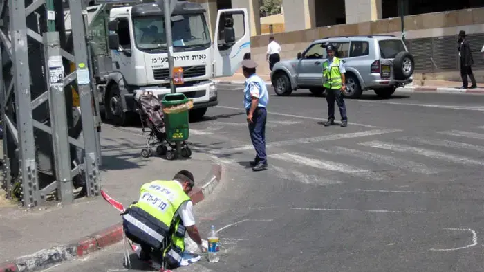 פעוטה נדרסה למוות ע"י משאית בבני ברק פעוטה נדרסה למוות ע"י משאית בבני ברק