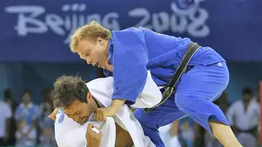 אריק זאבי ג'ודוקא ישראלי מול הנק חרול ג'ודוקא הולנדי אריק זאבי ג'ודוקא ישראלי מול הנק חרול ג'ודוקא הולנדי