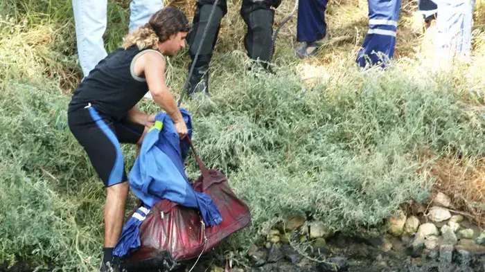 המזוודה שבה כנראה נמצאת גופתה של רוז המזוודה שבה כנראה נמצאת גופתה של רוז