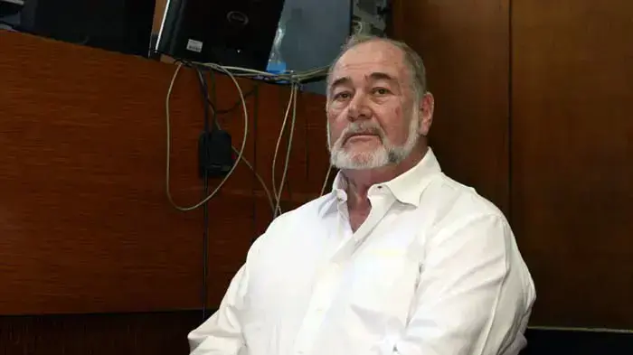 אברהם הירשזון, שר האוצר לשעבר, בבית המשפט אברהם הירשזון, שר האוצר לשעבר, בבית המשפט