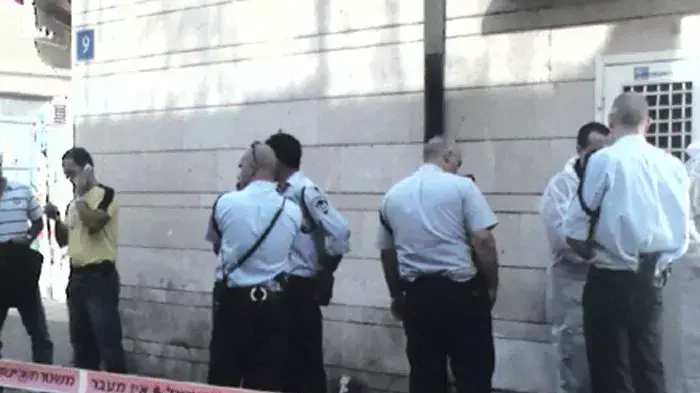 זירת הרצח ברחוב תרצה ביפו זירת הרצח ברחוב תרצה ביפו