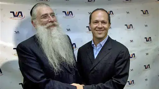 מאיר פרוש וניר ברקת המועמדים לראשות העיר בירושלים יום לפני הבחירות מאיר פרוש וניר ברקת המועמדים לראשות העיר בירושלים יום לפני הבחירות
