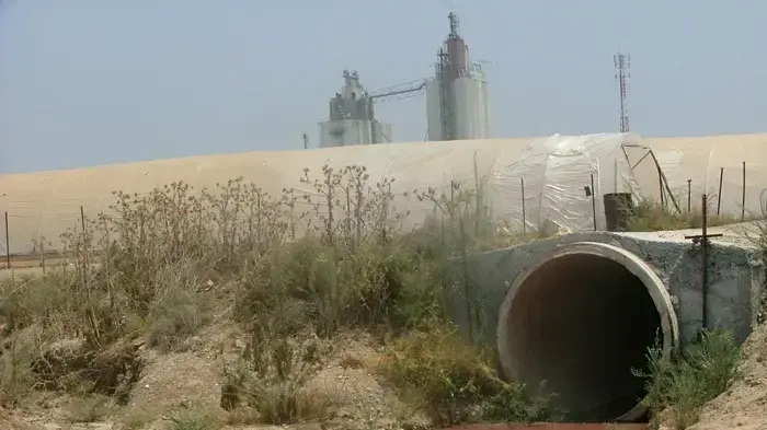 נחל לכיש אדום מזיהום נחל לכיש אדום מזיהום