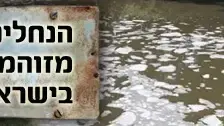 הנחלים הכי מזוהמים בישראל הנחלים הכי מזוהמים בישראל