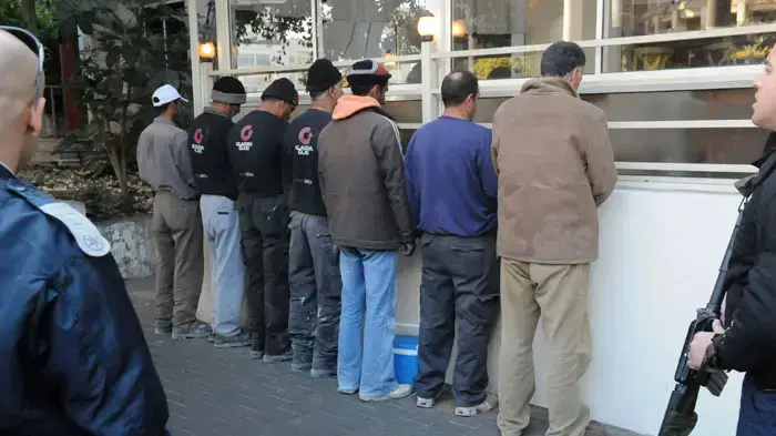 מעצר שב"חים בתל אביב. אילוסטרציה מעצר שב"חים בתל אביב. אילוסטרציה