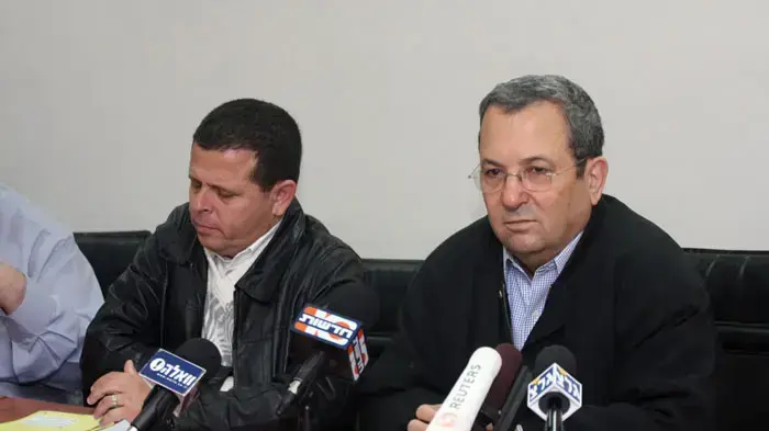אהוד ברק בישיבת סיעת מפלגת העבודה אהוד ברק בישיבת סיעת מפלגת העבודה
