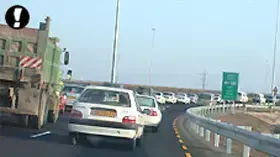 פקק ראשון בכביש חוצה ישראל פקק ראשון בכביש חוצה ישראל