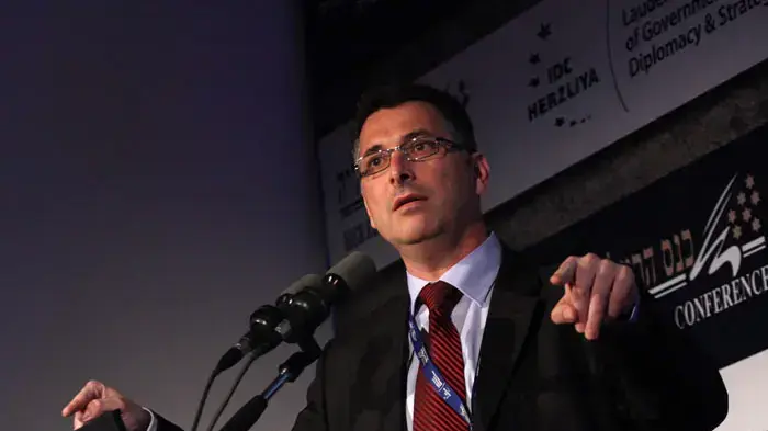 ח"כ גדעון סער בכנס הרצליה ח"כ גדעון סער בכנס הרצליה