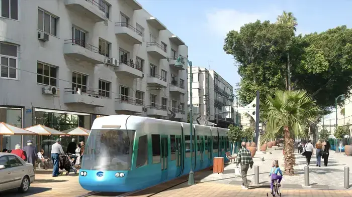 רכבת קלה בתל אביב כנס המאה רכבת קלה בתל אביב כנס המאה