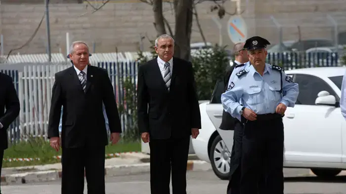 המפכ"ל דודי כהן, יצחק אהרונוביץ, אבי דיכטר המפכ"ל דודי כהן, יצחק אהרונוביץ, אבי דיכטר