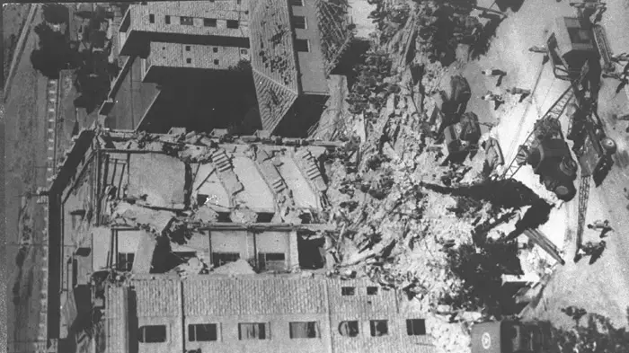 פיגוע במלון המלך דוד בירושלים 1946 לשכת העיתונות הממשלתית פיגוע במלון המלך דוד בירושלים 1946 לשכת העיתונות הממשלתית