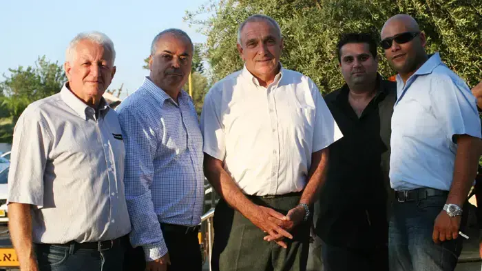 אהרונוביץ מבקר בחברת האבטחה של שי רונן באשקלון אהרונוביץ מבקר בחברת האבטחה של שי רונן באשקלון