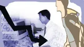אילוסטרציה תוצרת יורדת אילוסטרציה תוצרת יורדת