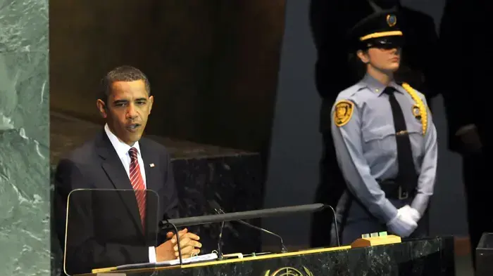 נשיא ארה"ב ברק אובמה באסיפת האו"ם נשיא ארה"ב ברק אובמה באסיפת האו"ם
