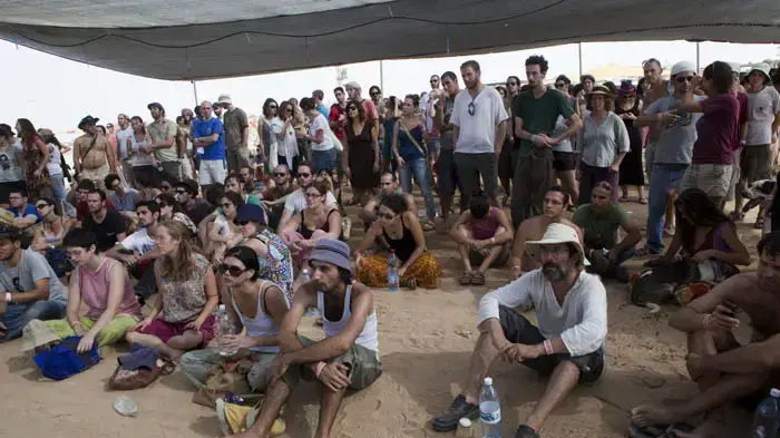 קהל בפסטיבל אינדינגב 2009 קהל בפסטיבל אינדינגב 2009