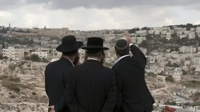 הנחת אבן פינה לשכונה יהודית בג'בל מוכבר הנחת אבן פינה לשכונה יהודית בג'בל מוכבר