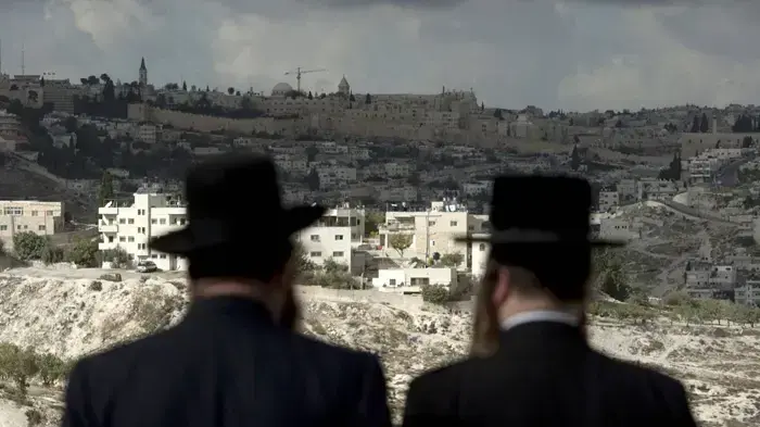 הנחת אבן פינה לשכונה יהודית בג'בל מוכבר הנחת אבן פינה לשכונה יהודית בג'בל מוכבר