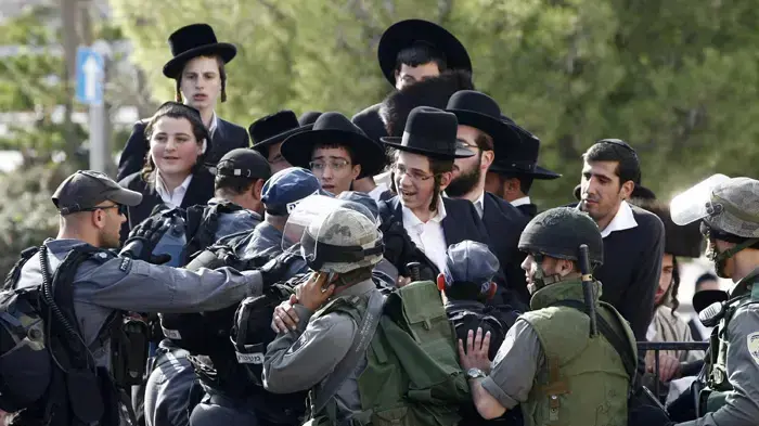 הפגנות חרדים מול מפעל אינטל בירושלים