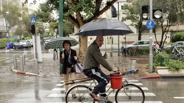 גשם בתל אביב גשם בתל אביב