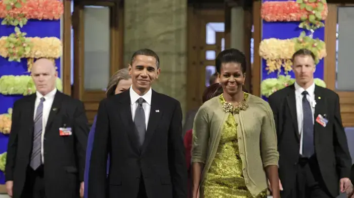 מישל אובמה וברק אובמה מישל אובמה וברק אובמה