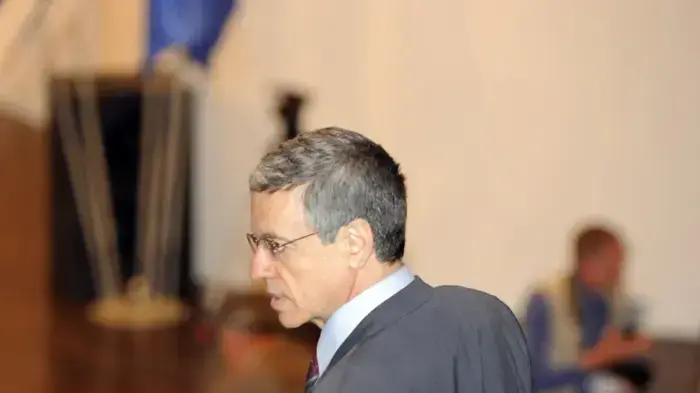 מני מזוז באירוע חגיגות שישים של הפקולטה למשפטים באוניברסיטה העברית דצמבר 2009 מני מזוז באירוע חגיגות שישים של הפקולטה למשפטים באוניברסיטה העברית דצמבר 2009
