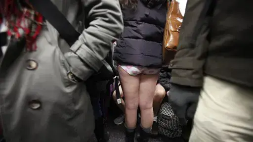 יום נסיעה ברכבת תחתית ללא מכנסיים, ניו יורק