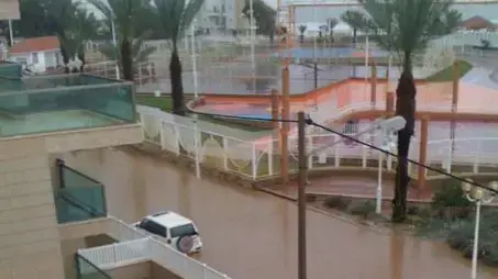 שטפון בנהריה, העיר נהריה מוצפת, נהריה ינואר 2010