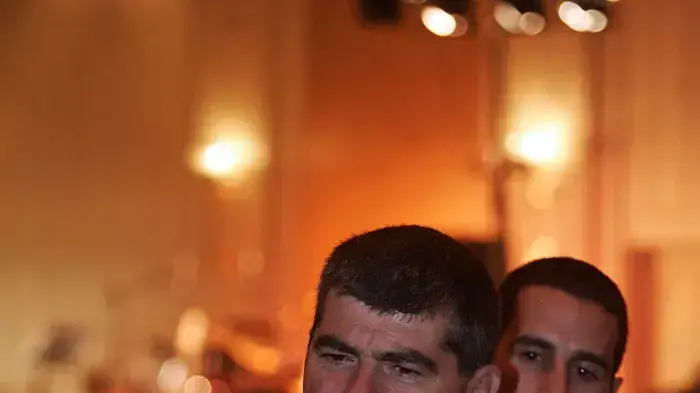 גבי אשכנזי, הרמטכל, בערב הוקרה לנכי חיל השריון, ינואר 2010 גבי אשכנזי, הרמטכל, בערב הוקרה לנכי חיל השריון, ינואר 2010