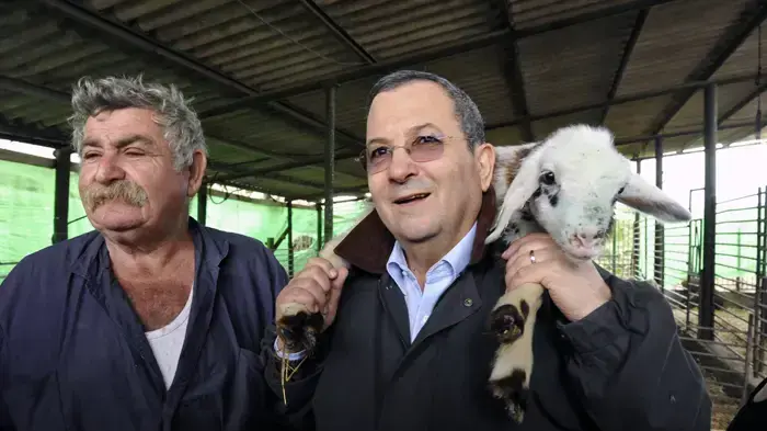 אהוד ברק בביקור במועצה אזורית לב השרון ינואר 2010