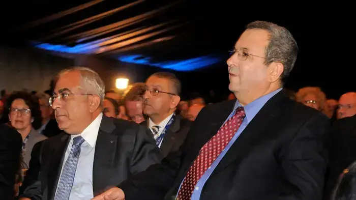 אהוד ברק וסלאם פאייאד בכנס הרצליה העשירי של המרכז הבינתחומי אהוד ברק וסלאם פאייאד בכנס הרצליה העשירי של המרכז הבינתחומי