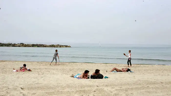 חוף הים בתל אביב פברואר 2010 חוף הים בתל אביב פברואר 2010
