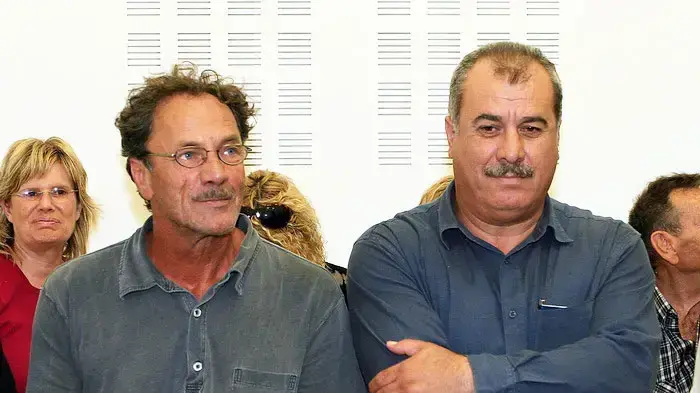 כבוד במילאנו. מוחמד בכרי עם חבר הכנסת מוחמד ברכה כבוד במילאנו. מוחמד בכרי עם חבר הכנסת מוחמד ברכה