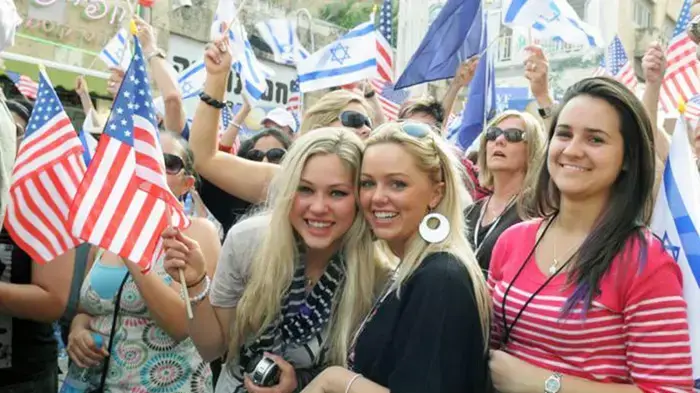 מצעד תמיכה בישראל של ארגון  Christians united for Israel מרץ 2010   